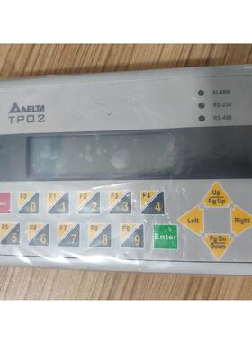 台达人机界面触摸屏文本一体机 TP02G-AS1 单色STN 无万年历