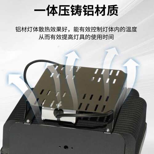 亚明高杆塔吊灯led探照户外高亮款投射灯工地施工大功率高杆塔吊
