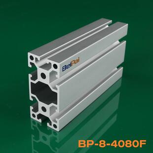 铝型材直角4080F专业工厂挤压生产6063T5材质高硬度银白氧化