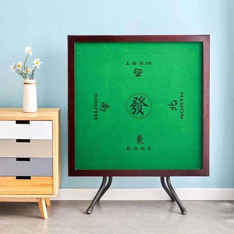 麻将桌面板可折叠麻将桌象棋桌面板简易餐桌台家用手动宿舍多功能