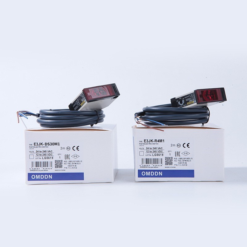全新光电开关E3JK-DS30M1 R4M1-ZH R4M2 DS30M2 E3JK-5M1-N传感器
