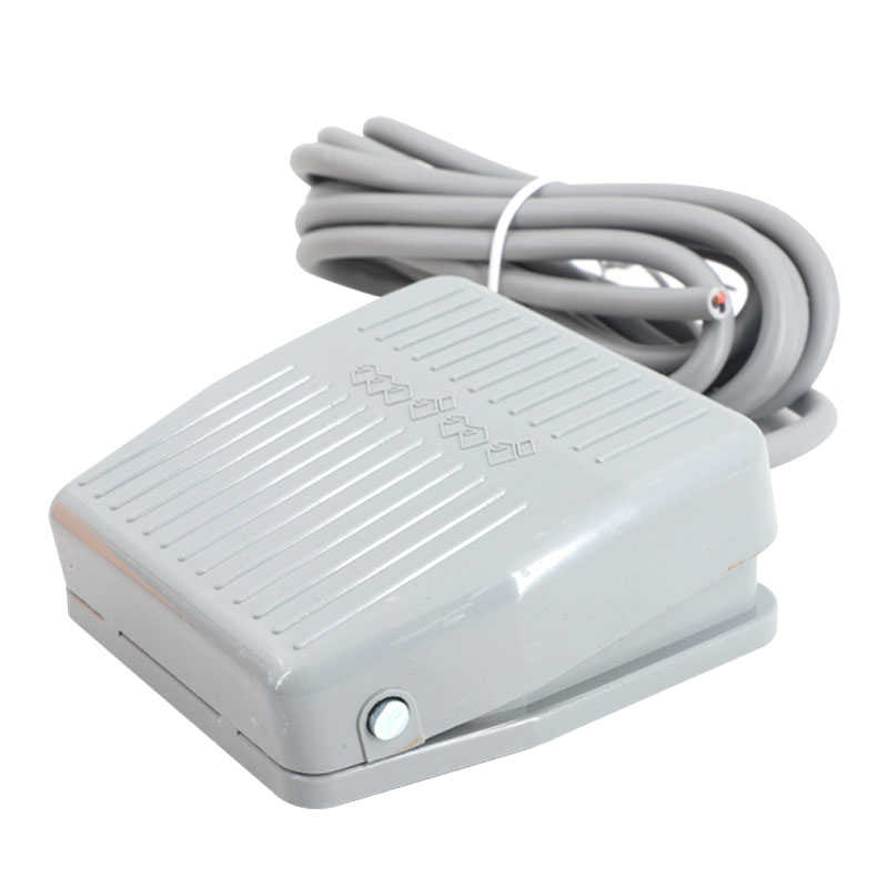 脚踏开关控制器ED(FS)-201电源脚踩开关自复位踏板出线2米三芯