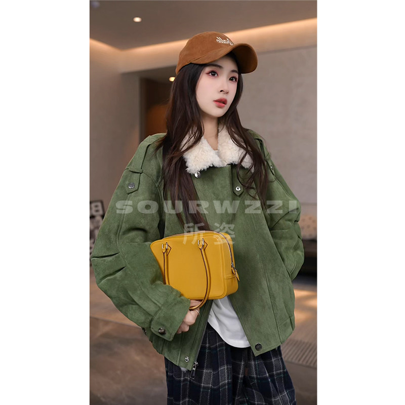 SOURWZZI/所姿100%羊毛反绒面机车冬季时尚女士外套SZ-25778,女装/女士精品,短外套,淘宝优惠券,粉丝福利购,淘宝优惠卷