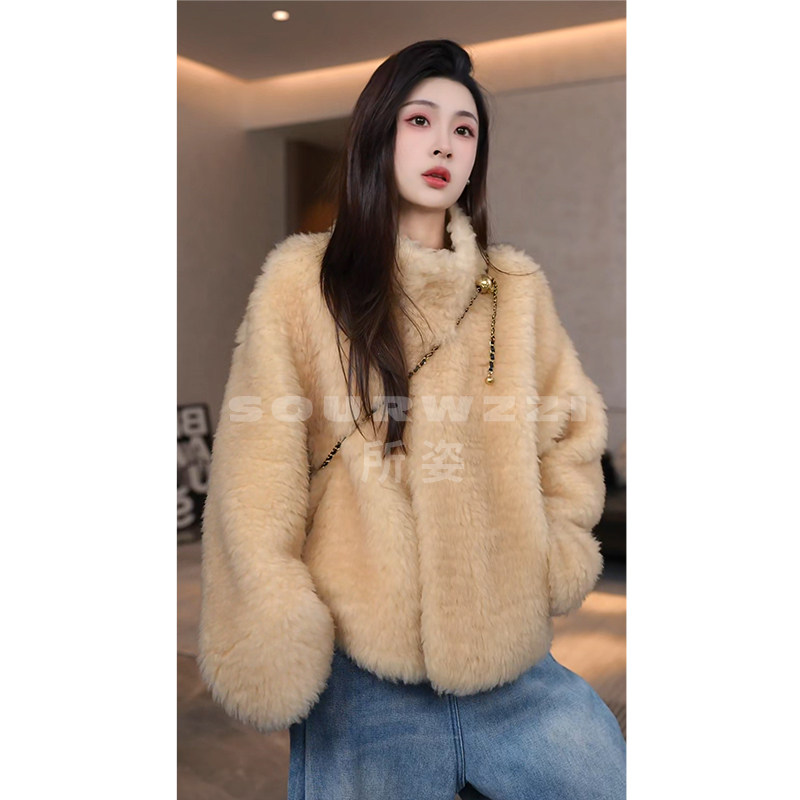 SOURWZZI/所姿100%羊毛冬季简约休闲时尚羊毛女士外套SZ-25800,女装/女士精品,短外套,淘宝优惠券,粉丝福利购,淘宝优惠卷