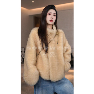 SOURWZZI/所姿100%羊毛冬季简约休闲时尚羊毛女士外套SZ-25800