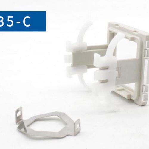 ISE40A/ZSE40A/AF数显压力表铁支架塑料支架ZS-35-C ZS-35-F