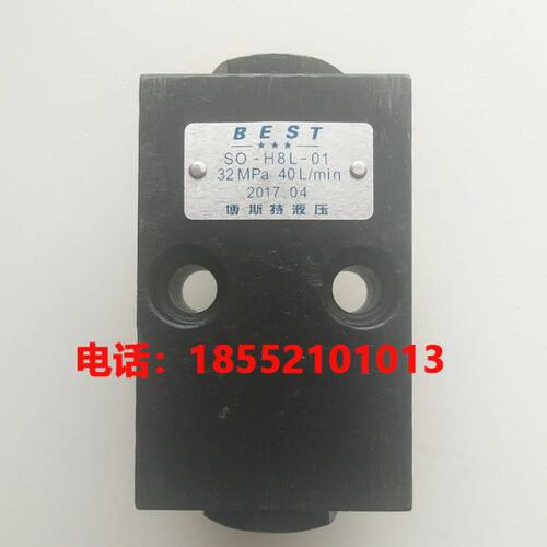 BEST 博斯特 SO-H8L-01 S0 液压锁油缸保压平衡 平衡阀支腿油缸
