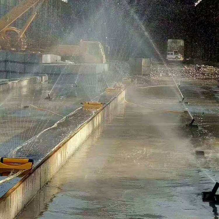 桥梁养护器 预制梁场喷淋养护设备 梁场自动喷淋养护系统
