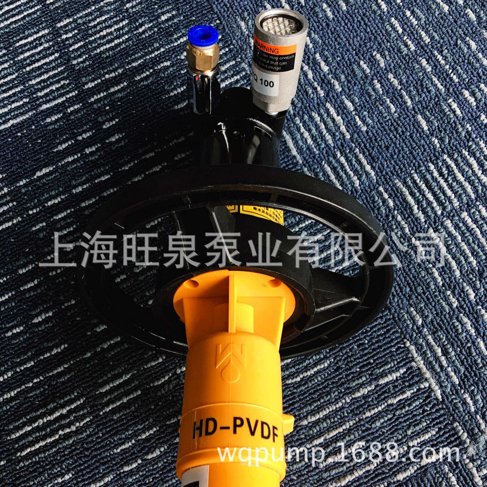 旺泉HD-A1+HD-PVDF-500实验室用手提泵、化学品抽桶泵、气动桶泵