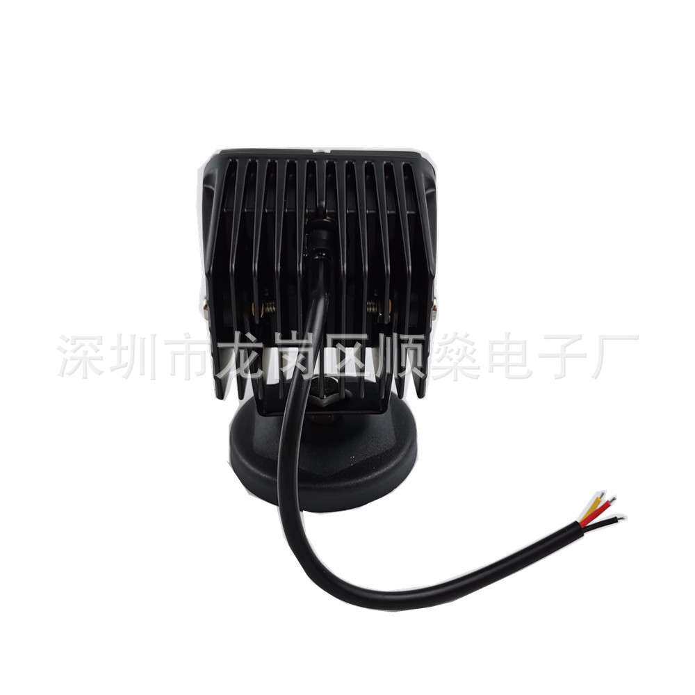 汽车超亮led工作灯 50W大功率检修工程灯 越野射灯照明灯摩托大灯