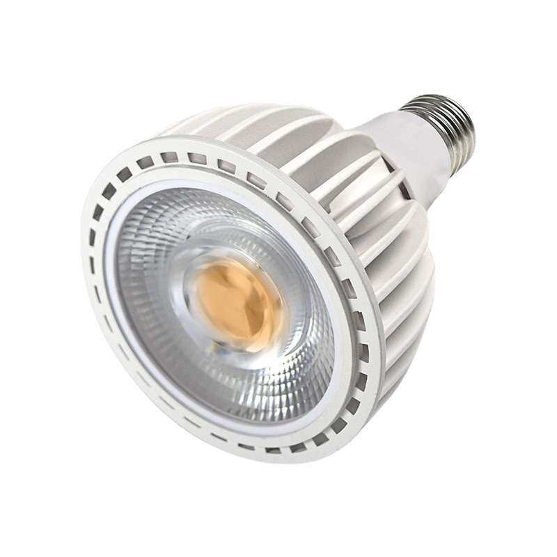 大功率压铸铝led par30 35w 100-277V PF＞0.98 射灯灯泡轨道灯