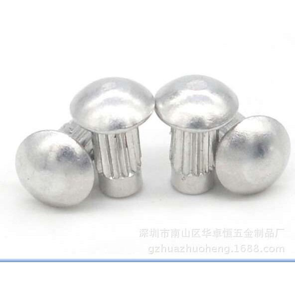 供应纯铝标牌铆钉 GB827铝合金标牌铆钉 滚花标牌铆钉
