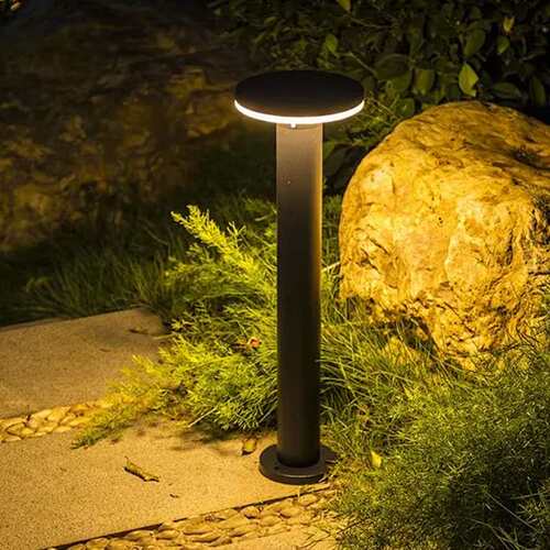 led草坪灯花园公园庭院灯草坪装饰照明灯具 简约景观灯太阳能