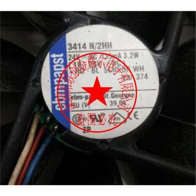 3414N/2HH 3414N 3414N/2 24V135MA3.2W 3414/2H德国进口风扇