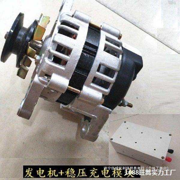 2000瓦12V24V14V28V36V48V60V72V伏纯铜线大功率永磁直流发电机