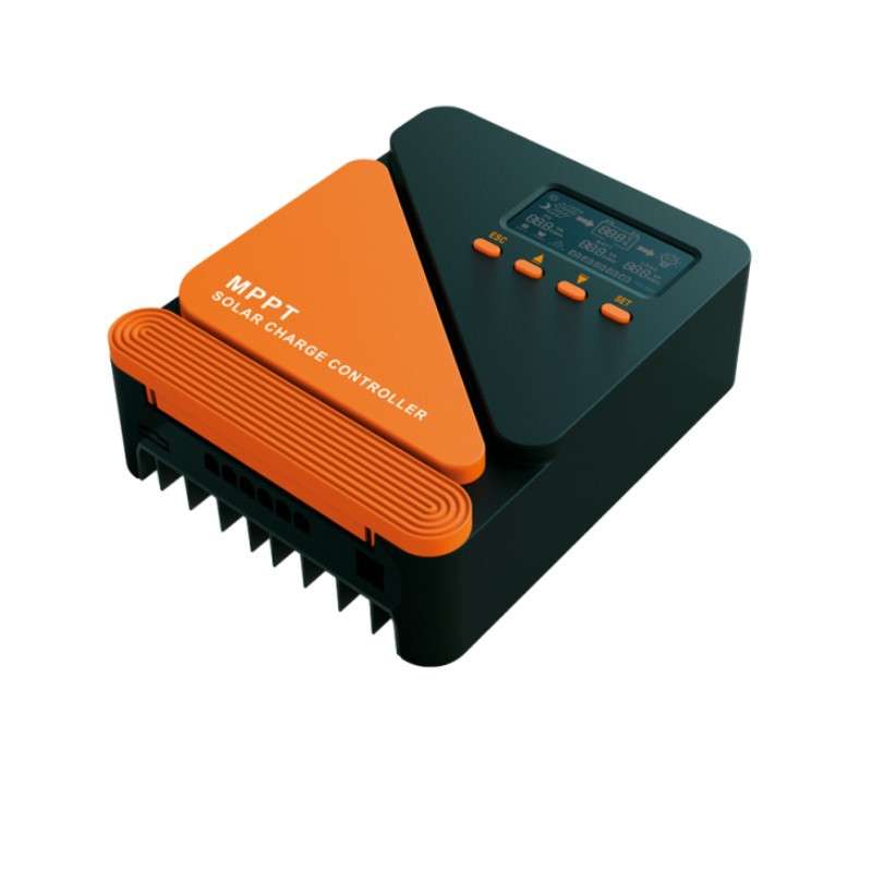 10A-60A太阳能MPPT控制器12V24V液晶LCD显示光伏太阳能充电控制器