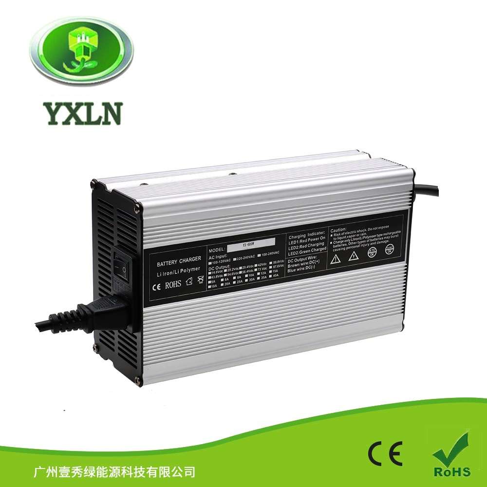 72V6A铅酸充电器84V6A锂电充电器30ah40ah87.6V磷酸铁锂充电器