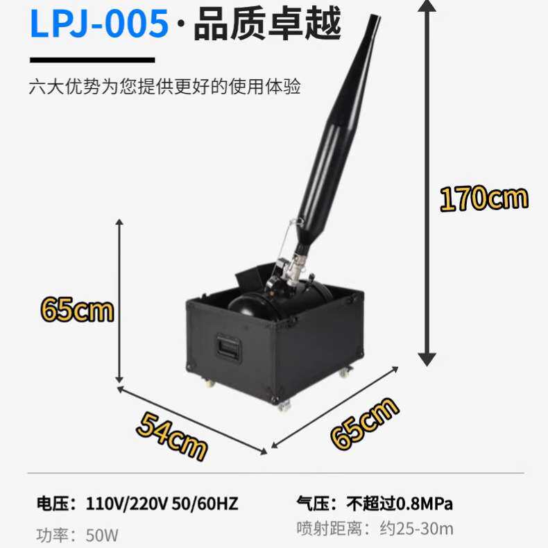 礼炮水炮机婚礼开业庆典舞台表演制造喜庆效果电动礼炮气体礼炮机