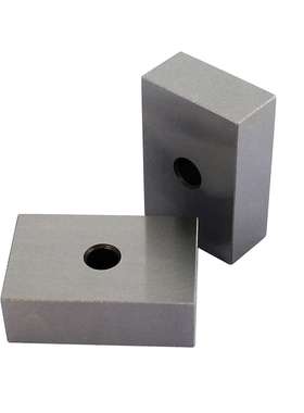 25x50x75mm 公制 23孔平行垫块铣床平行垫铁虎钳1-2-3平型等高块