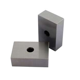 25x50x75mm 公制 23孔平行垫块铣床平行垫铁虎钳1-2-3平型等高块