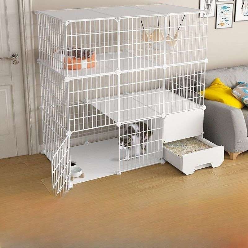 猫笼子带厕所一体特价三层家用室内超大自由空间宠物别墅猫咪猫舍