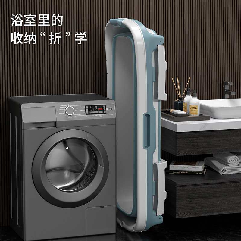 源头厂家成人折叠浴桶大人全身泡澡桶家用浴缸大号加厚汗蒸洗澡桶
