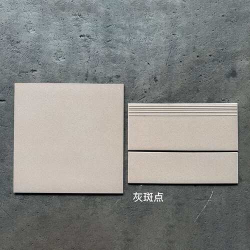 300X600工程仿古砖踏步梯级通体哑光耐磨砖防滑线室内外配套瓷砖