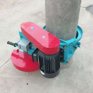 德欧卡箍式切桩机 钢筋混凝土水泥杆桩头切割机 抱箍式破桩机