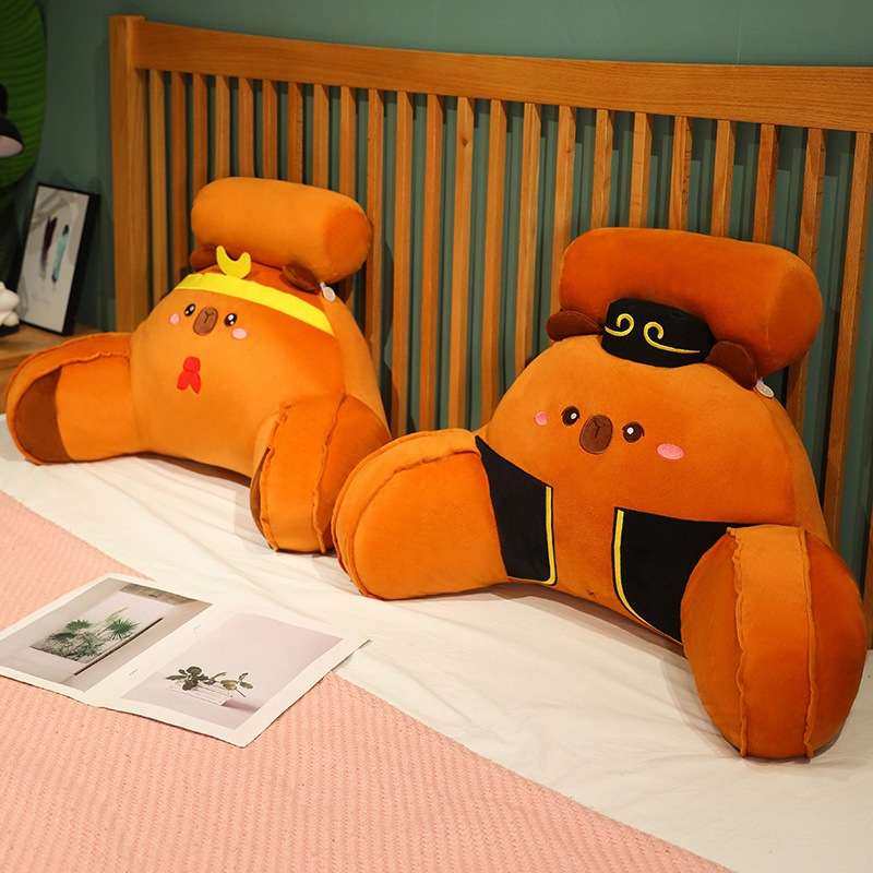 可爱水豚腰靠床头靠垫护腰久靠椅垫沙发靠背车载靠枕飘窗榻榻米垫,鲜花速递/花卉仿真/绿植园艺,割草机/草坪机,淘宝优惠券,粉丝福利购,淘宝优惠卷