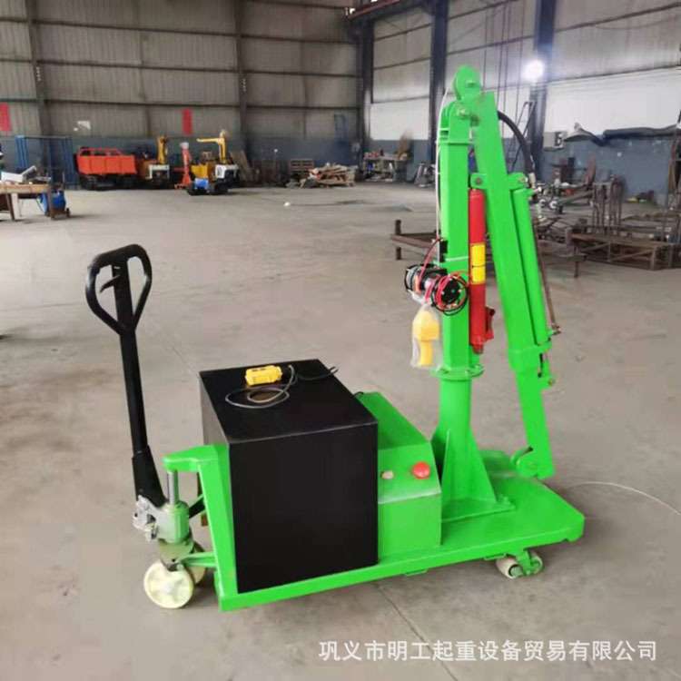 电动液压伸缩 升降吊臂小吊机 全自动移动电瓶小吊车 长期供应