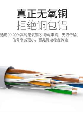 UTP/FTP/SFTP六类CAT6无屏蔽通讯控制信号数据传输屏蔽工程网络线