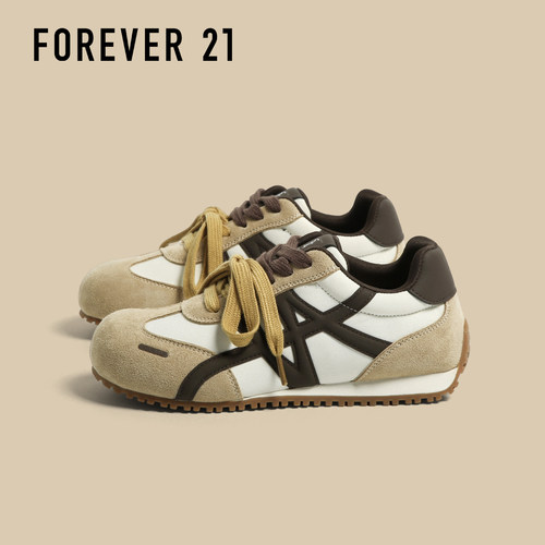 FOREVER21内增高休闲德训鞋