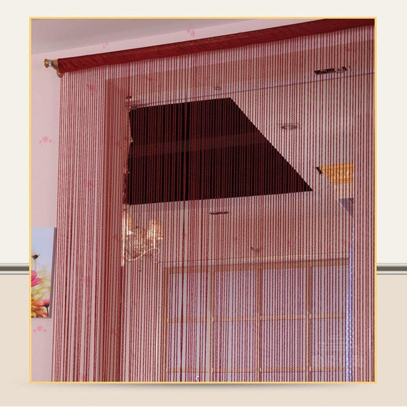 螺旋型流苏订做玄关装饰毛线门帘螺纹造窗帘线帘帘子加粗彩色隔断