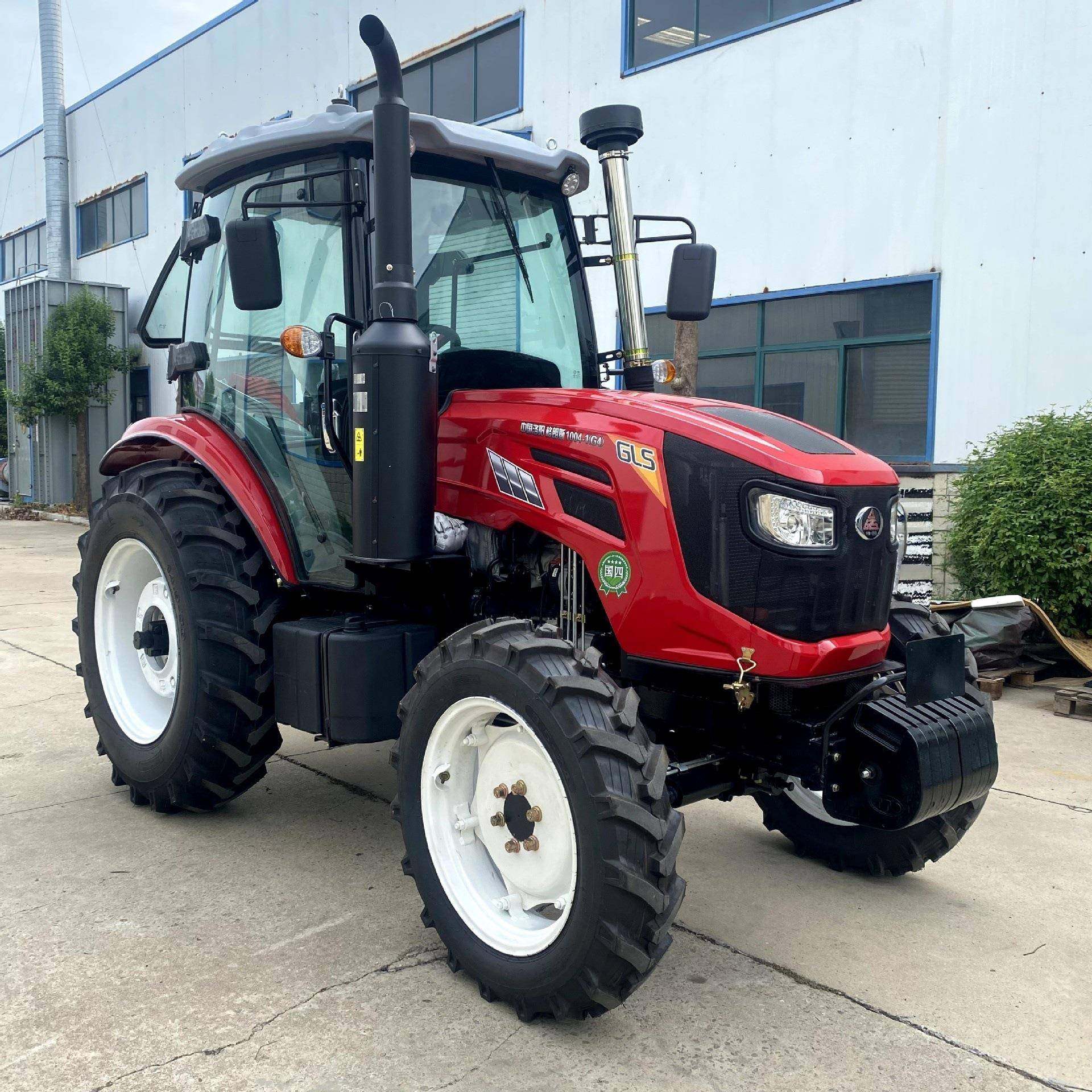 东方红1004农用四驱柴油果园开沟犁地大棚王多功能农机四轮拖拉机