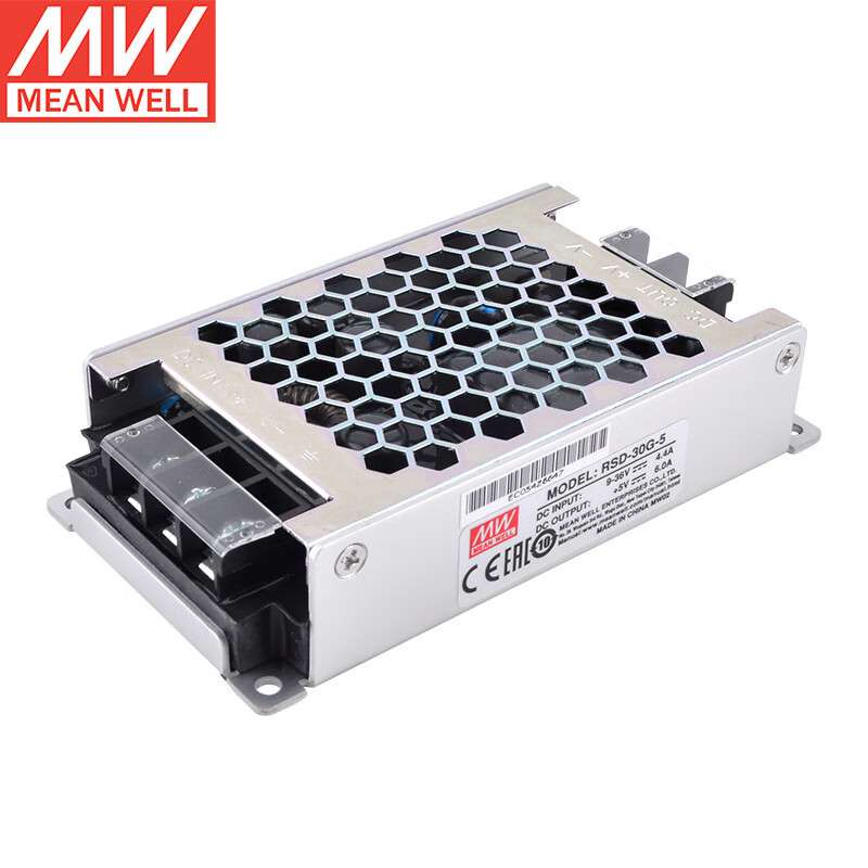 明纬（MEANWELL）RSD-30G-5明纬电源 小体积恒流铁路电源5V6A