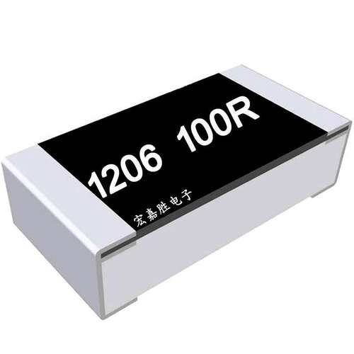 1206贴片电阻 100欧 100R 精度±5%  台产 1206W4J0101T5E