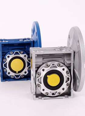 厂家销售NMRV铝合金减速机蜗杆蜗轮减速器方箱变速器RV050带电机