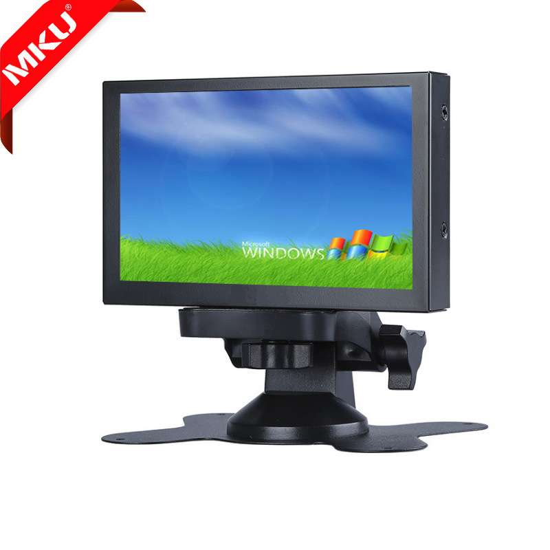 MKU高清5寸显示器迷你高清HDMI小显示屏VGA/BNC/AV显示器监视器