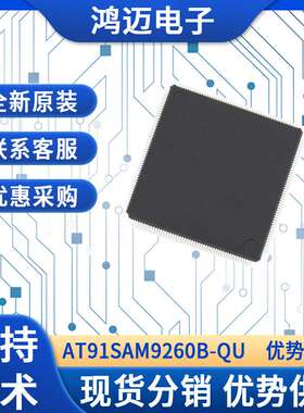 AT91SAM9260B-QU芯片 安全监控仪器仪表工业自动化芯片 大量现货