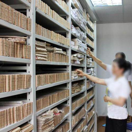 手摇密集架移动档案密集柜智能档案室密集架资料架文件柜电动厂家