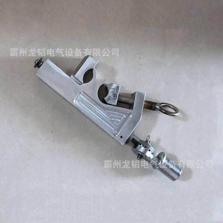双头锁杆线夹通用型电力操作杆锁线夹头高压搭接引流线杆夹头