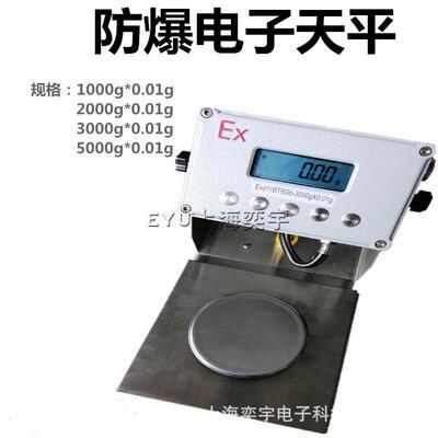 EX-GB-A隔爆防爆电子天平1000g2000g0.01g百分位天平3000g5000克