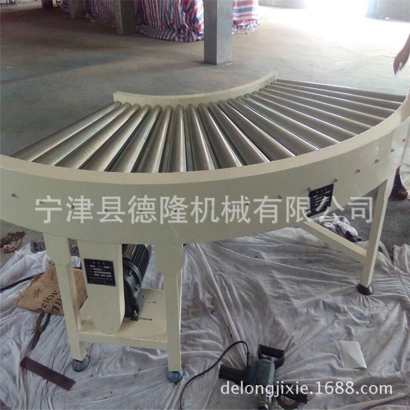 无动力滚筒输送机不锈钢传送机镀锌动力滚筒流水线非标加工