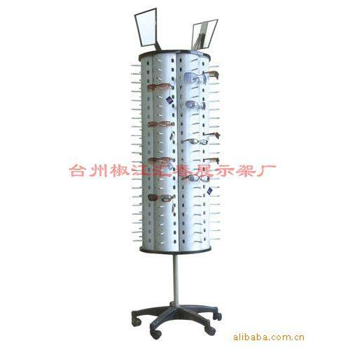 【汇春展架】供应眼睛展示架 可放138付厂价出货 旋转眼镜展示架