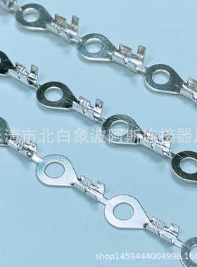 DJ431-5A/B/C接地片接线片孔式圆环端子圆形端子 O型端子6000