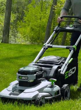 EGO56V锂电草坪机LM2101手推式割草机家用打草机园林除草机电动农