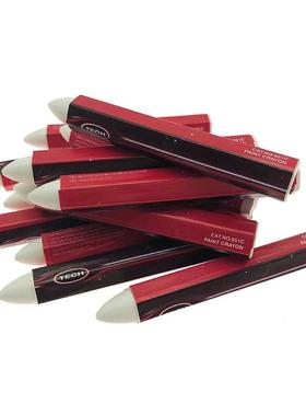 泰克轮胎记号笔补胎防水轮胎伤口标记笔白色951C蜡笔补胎工具12支