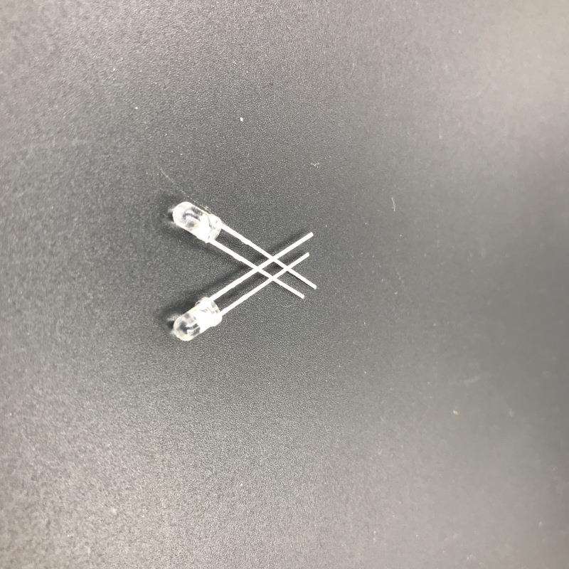 3MM七彩快闪LED灯珠发光二极管快慢闪交替闪短脚LED自动闪LED七彩