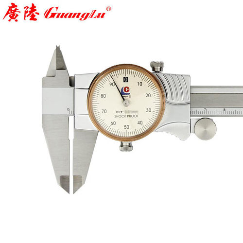 广陆新金属壳带表卡尺171-136A2GD