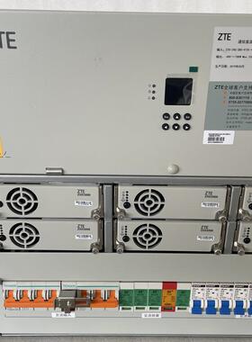 中兴ZXDU68B301V5.0嵌入式开关电源系统48V300A高频通信电源白色